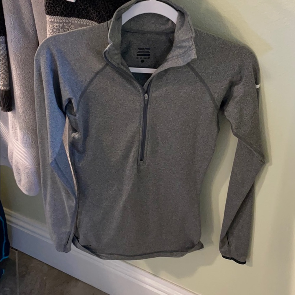 Nike dry fit quarter zip top